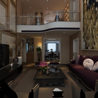 現(xiàn)代別墅客廳樓梯 空間藝術(shù)與功能美學(xué)的完美融合